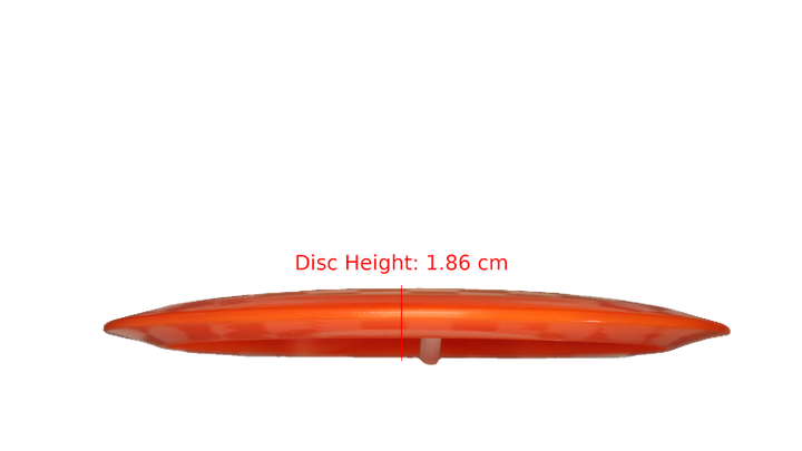 Pie Pan Discs Baker's Blend Hype Distance Driver Profile View