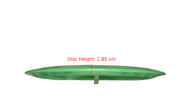 Pie Pan Discs Baker's Blend Hype Distance Driver Profile View