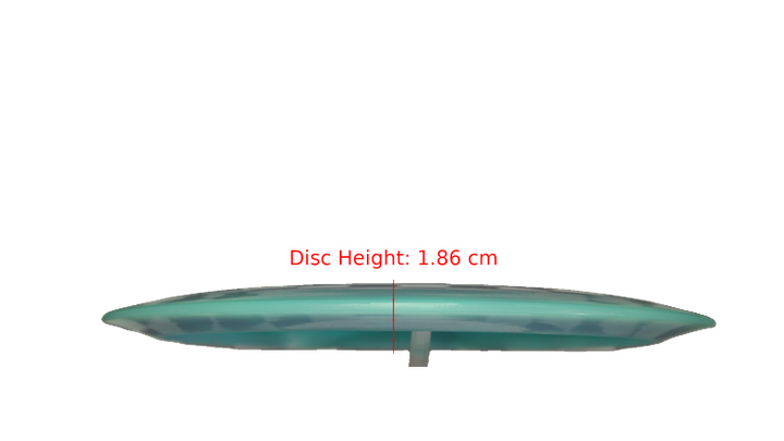 Pie Pan Discs Baker's Blend Hype Distance Driver Profile View