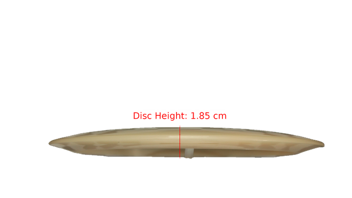 Pie Pan Discs Baker's Blend Hype Distance Driver Profile View