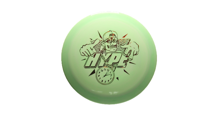 Pie Pan Discs Baker's Blend Hype Distance Driver Front View