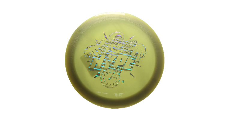 Pie Pan Discs Baker's Blend Hype Distance Driver Front View