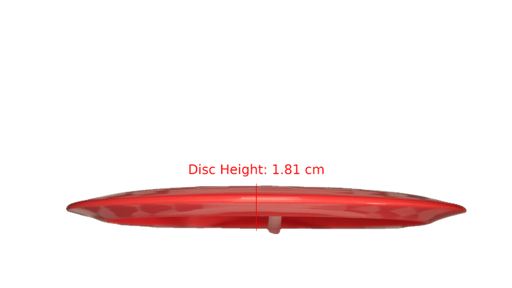 Pie Pan Discs Baker's Blend Hype Distance Driver Profile View