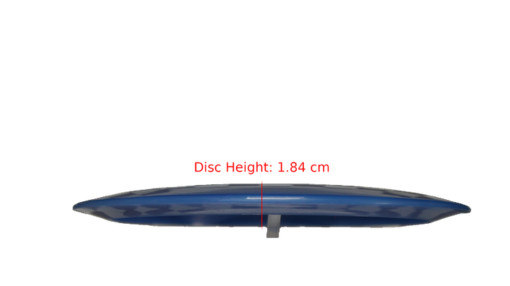 Pie Pan Discs Baker's Blend Hype Distance Driver Profile View