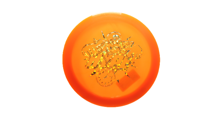 Pie Pan Discs Baker's Blend Hype Distance Driver Front View