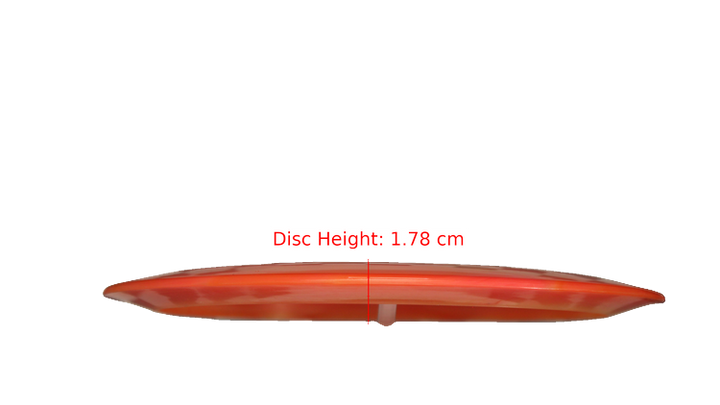 Pie Pan Discs Baker's Blend Hype Distance Driver Profile View