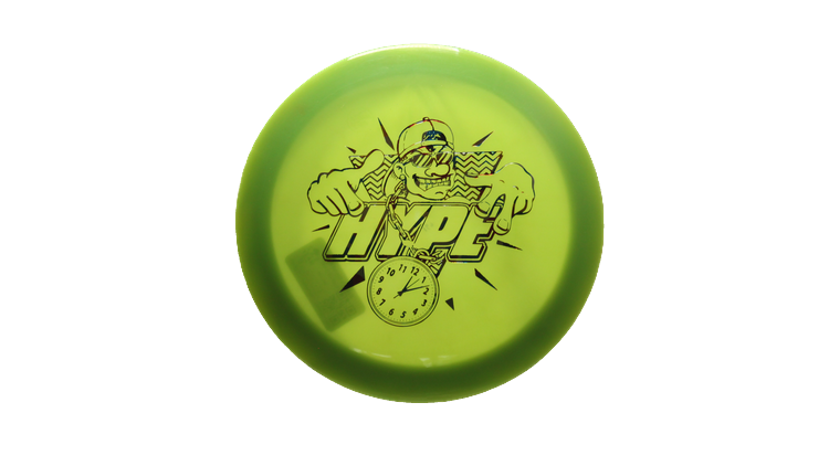 Pie Pan Discs Baker's Blend Hype Distance Driver Front View