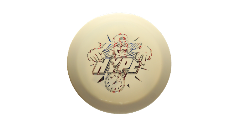 Pie Pan Discs Baker's Blend Hype Distance Driver Front View