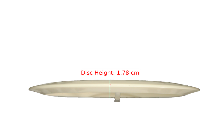 Pie Pan Discs Baker's Blend Hype Distance Driver Profile View
