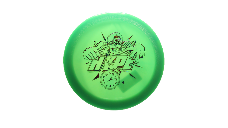 Pie Pan Discs Baker's Blend Hype Distance Driver Front View
