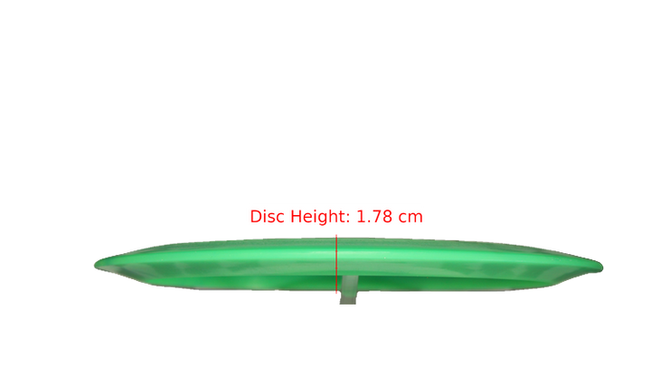 Pie Pan Discs Baker's Blend Hype Distance Driver Profile View