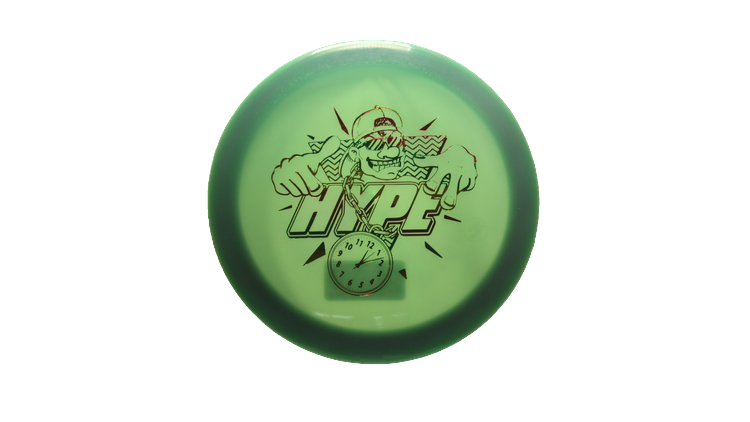 Pie Pan Discs Baker's Blend Hype Distance Driver Front View