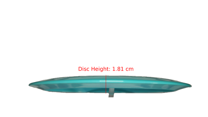 Pie Pan Discs Baker's Blend Hype Distance Driver Profile View