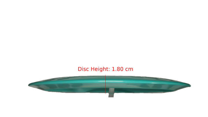 Pie Pan Discs Baker's Blend Hype Distance Driver Profile View