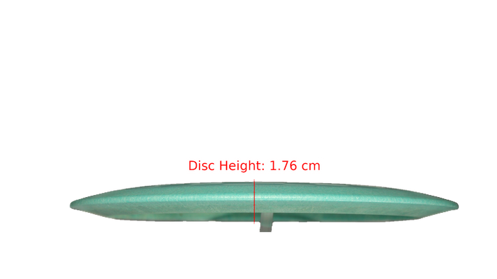 Pie Pan Discs Puff Hype Distance Driver Profile View