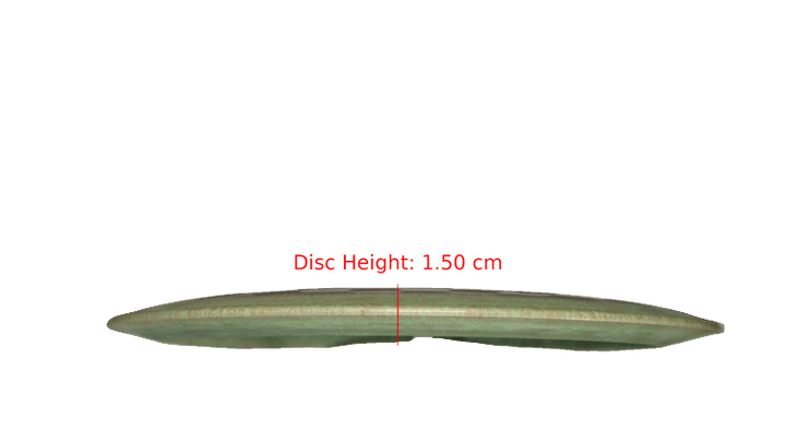 Pie Pan Discs Puff Hype Distance Driver Profile View