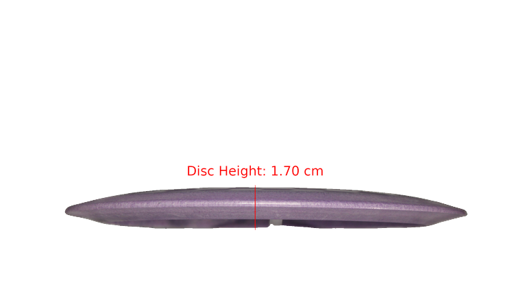 Pie Pan Discs Puff Hype Distance Driver Profile View