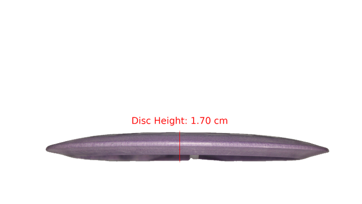Pie Pan Discs Puff Hype Distance Driver Profile View