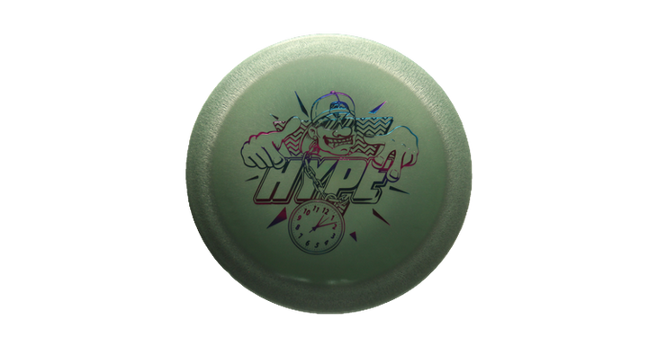 Pie Pan Discs Eggs-Out Puff Hype Distance Driver Front View