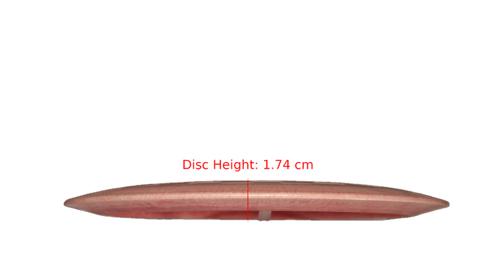 Pie Pan Discs Puff Hype Distance Driver Profile View