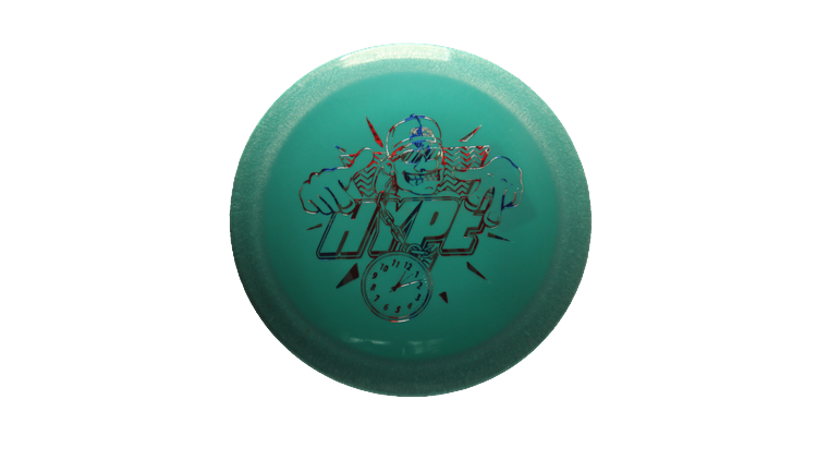 Pie Pan Discs Puff Hype Distance Driver Front View