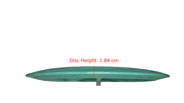 Pie Pan Discs Puff Hype Distance Driver Profile View