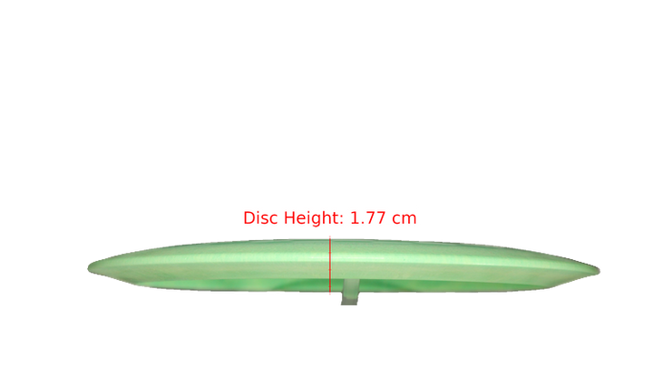 Pie Pan Discs Puff Hype Distance Driver Profile View