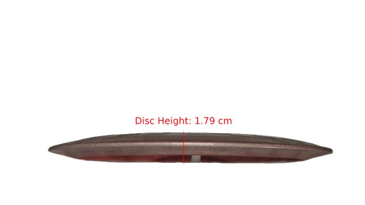 Pie Pan Discs Puff Hype Distance Driver Profile View