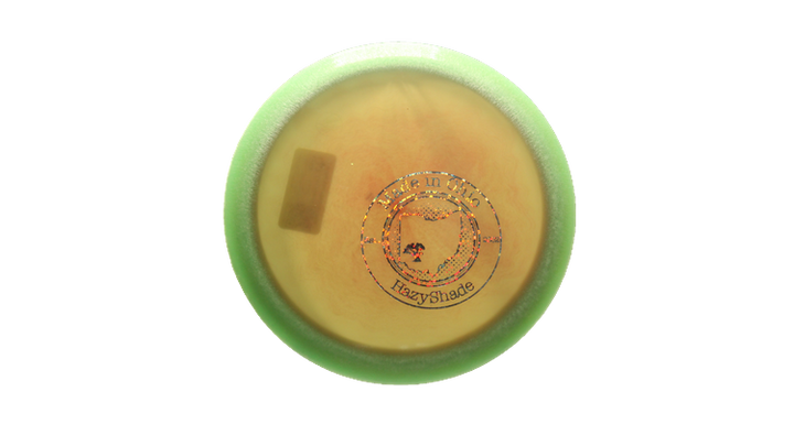 Pie Pan Discs Made in Ohio Puff Hype Distance Driver Front View