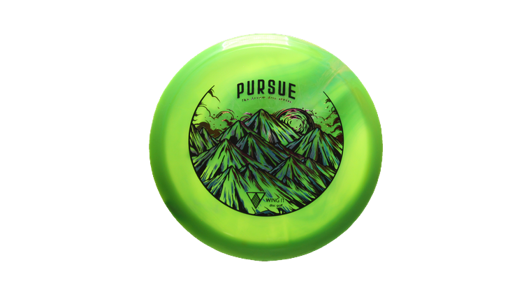 Wing It Disc Golf Risen Pursue Midrange Front View