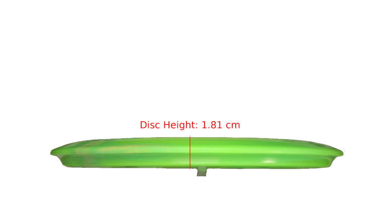 Wing It Disc Golf Risen Pursue Midrange Profile View