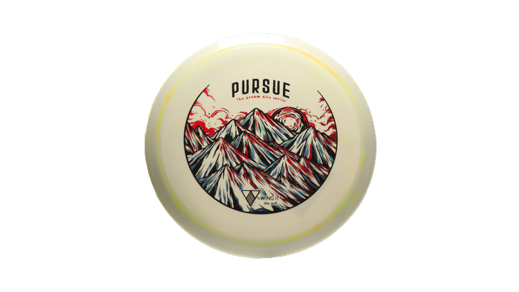 Wing It Disc Golf Risen Pursue Midrange Front View