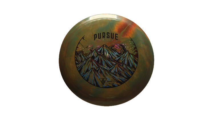 Wing It Disc Golf Risen Pursue Midrange Front View