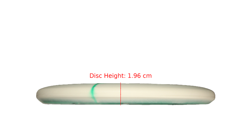 Infinite Discs Halo N-Blend Alpaca Putter Profile View