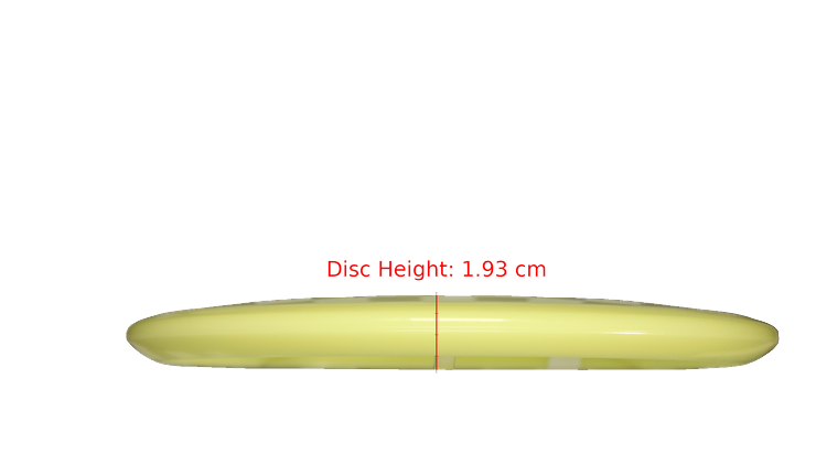 Infinite Discs Maria Oliva Signature Series C-Blend Glow Anubis Midrange Profile View