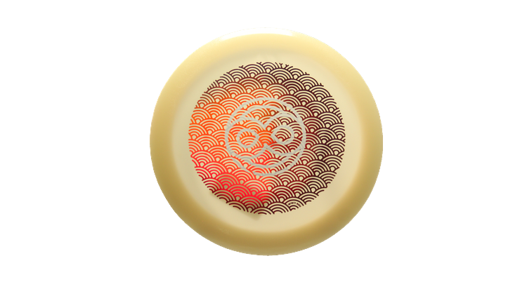 Infinite Discs X-Out C-Blend Glow Aztec Distance Driver Front View