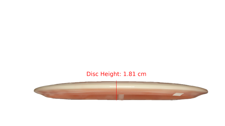 Infinite Discs Halo C-Blend Glow Centurion Fairway Driver Profile View