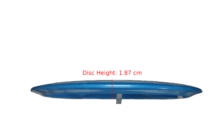 Infinite Discs James Proctor Signature Series Halo S-Blend Centurion Fairway Driver Profile View