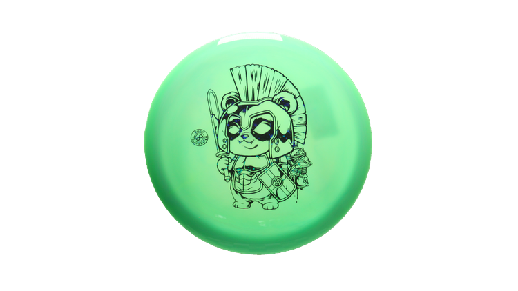 Infinite Discs James Proctor Signature Series Swirly S-Blend Centurion Fairway Driver Front View