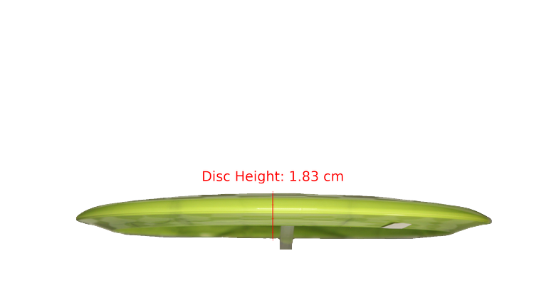 Infinite Discs 2025 Eric Oakley Signature Series Swirly S-Blend Dynasty Fairway Driver Profile View