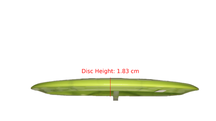 Infinite Discs 2025 Eric Oakley Signature Series Swirly S-Blend Dynasty Fairway Driver Profile View