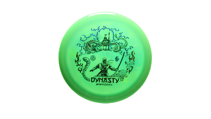 Infinite Discs 2025 Eric Oakley Signature Series Swirly S-Blend Dynasty Fairway Driver Front View