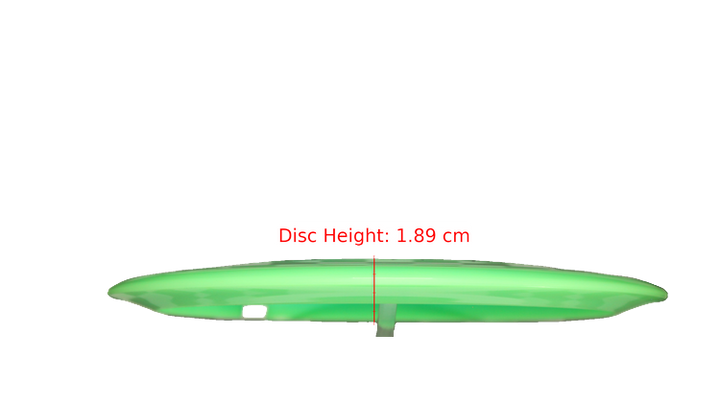Infinite Discs 2025 Eric Oakley Signature Series Swirly S-Blend Dynasty Fairway Driver Profile View
