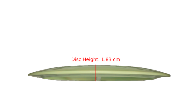 Infinite Discs Swirly S-Blend Pharaoh Distance Driver Profile View