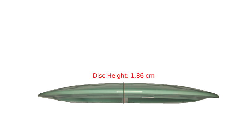 Infinite Discs Swirly S-Blend Pharaoh Distance Driver Profile View