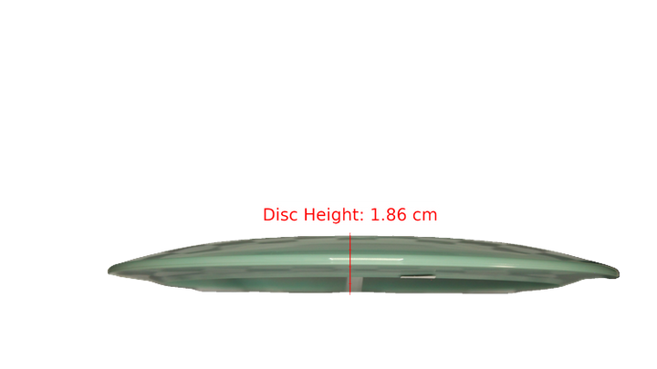 Infinite Discs Swirly S-Blend Pharaoh Distance Driver Profile View