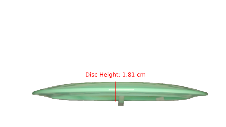 Infinite Discs Swirly S-Blend Pharaoh Distance Driver Profile View
