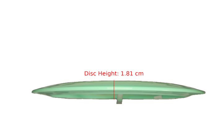 Infinite Discs Swirly S-Blend Pharaoh Distance Driver Profile View