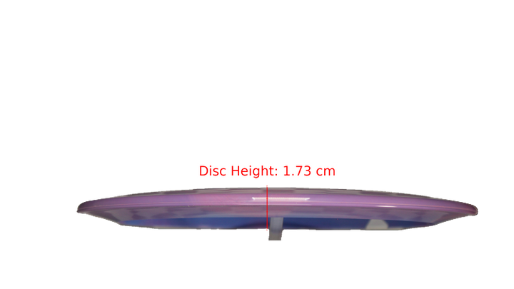 Infinite Discs Swirly S-Blend Slab Distance Driver Profile View
