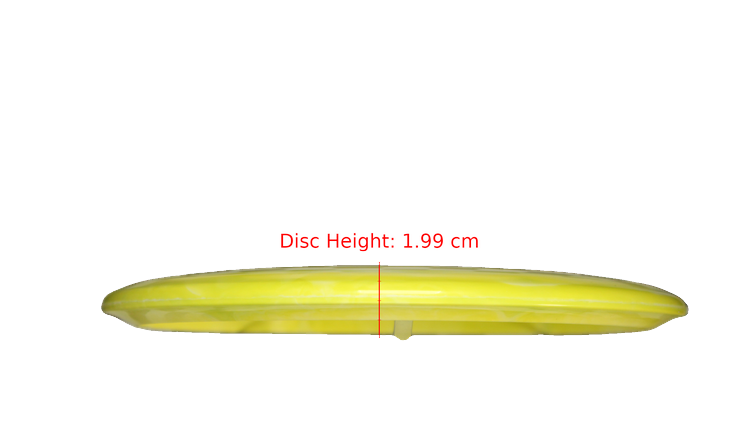Clash Steady Ring Peach Midrange Profile View